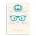 Quadro Decorativo 23x33cm Nerderia e Lojaria branco cat princess branco