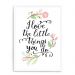 Quadro Decorativo 23x33cm Nerderia e Lojaria branco litle things little branco