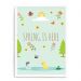 Quadro Decorativo 23x33cm Nerderia e Lojaria branco spring branco