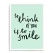 Quadro Decorativo 23x33cm Nerderia e Lojaria branco you smile branco