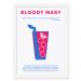 Quadro Decorativo 23x33cm Nerderia e Lojaria drinks bloody mary branco
