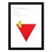 Quadro Decorativo 23x33cm Nerderia e Lojaria drinks cosmopolitan branco