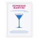 Quadro Decorativo 23x33cm Nerderia e Lojaria drinks espresso martini preto