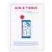 Quadro Decorativo 23x33cm Nerderia e Lojaria drinks gin tonic preto