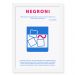 Quadro Decorativo 23x33cm Nerderia e Lojaria drinks negroni preto