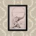 Quadro Decorativo 23x33cm Nerderia e Lojaria teorema preto