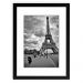 Quadro Decorativo 33x43cm Nerderia e Lojaria  Paris01 preto
