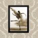 Quadro Decorativo 33x43cm Nerderia e Lojaria ballet sepia preto