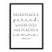 Quadro Decorativo 33x43cm Nerderia e Lojaria comma preto