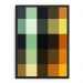Quadro Decorativo 33x43cm Nerderia e Lojaria geometrica 01 preto