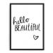 Quadro Decorativo 33x43cm Nerderia e Lojaria helo beautful preto