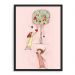 Quadro Decorativo 33x43cm Nerderia e Lojaria kids preto