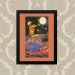 Quadro Decorativo 33x43cm Nerderia e Lojaria space preto