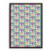 Quadro Decorativo 33x43cm Nerderia e Lojaria textura 02 preto