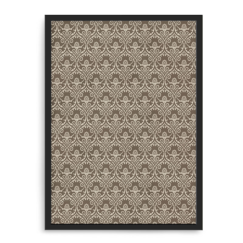 Quadro Decorativo 33x43cm Nerderia e Lojaria textura 09 preto