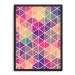 Quadro Decorativo 33x43cm Nerderia e Lojaria triangulo preto