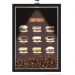 Quadro Decorativo Café Nerderia 30X40 Com Iluminação Led