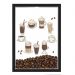 Quadro Decorativo Café grãos Nerderia 30x40 Cup
