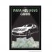 Quadro Decorativo Moto E Carros Nerderia Com Iluminação Led