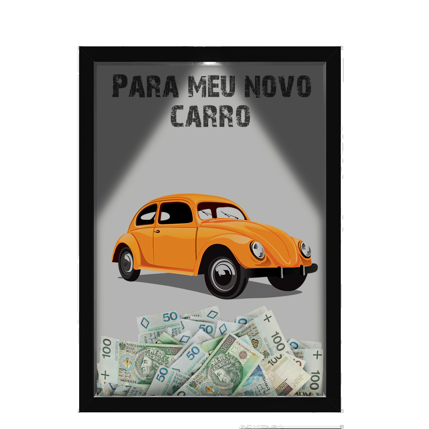 Quadro Decorativo Moto E Carros Nerderia Com Iluminação Led
