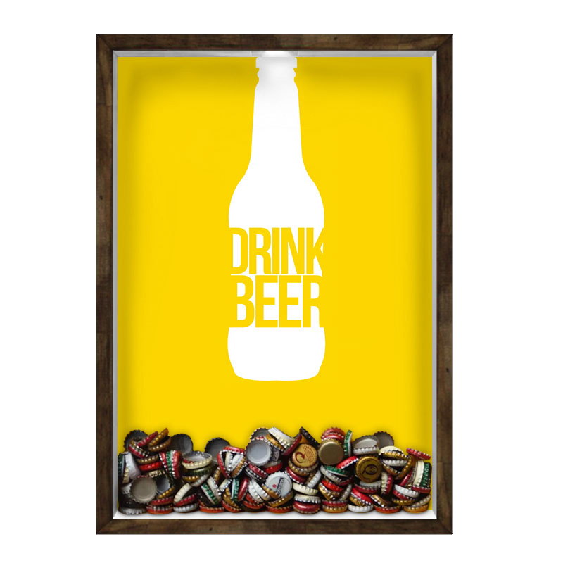 Quadro Decorativo Nerderia 33x43cm