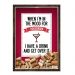 Quadro Decorativo Nerderia 33x43cm