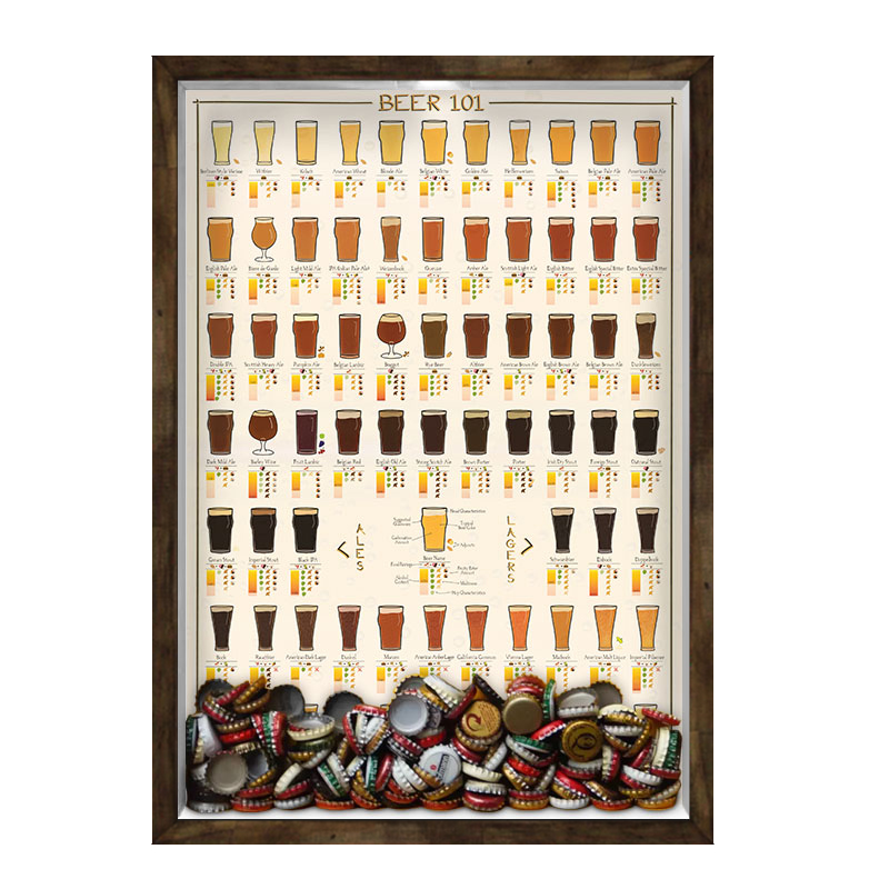 Quadro Decorativo Nerderia 33x43cm