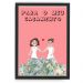 Quadro Decorativo Nerderia 40X40