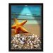 Quadro Decorativo Porta Conchas Nerderia - Iluminação Led
