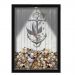 Quadro Decorativo Porta Conchas Nerderia - Iluminação Led