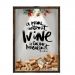 Quadro Decorativo Porta Rolha Vinho Nerderia -Iluminação Led