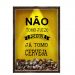 Quadro Decorativo Porta Tampinha/Lacre Cerveja Nerderia -Iluminação Led