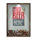 Quadro Decorativo Porta Tampinha/Lacre Cerveja Nerderia -Iluminação Led