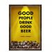 Quadro Decorativo Porta Tampinha/Lacre Cerveja Nerderia -Iluminação Led