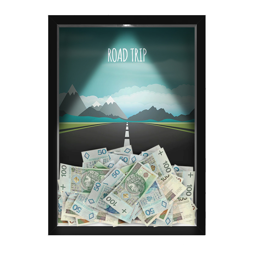 Quadro Decorativo Viagens Nerderia -Iluminação Led