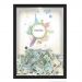 Quadro Decorativo Viagens Nerderia -Iluminação Led