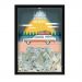 Quadro Decorativo Viagens Nerderia -Iluminação Led