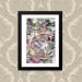Quadro Fios Abstratos 23X33