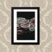 Quadro Flor Coração 23X33