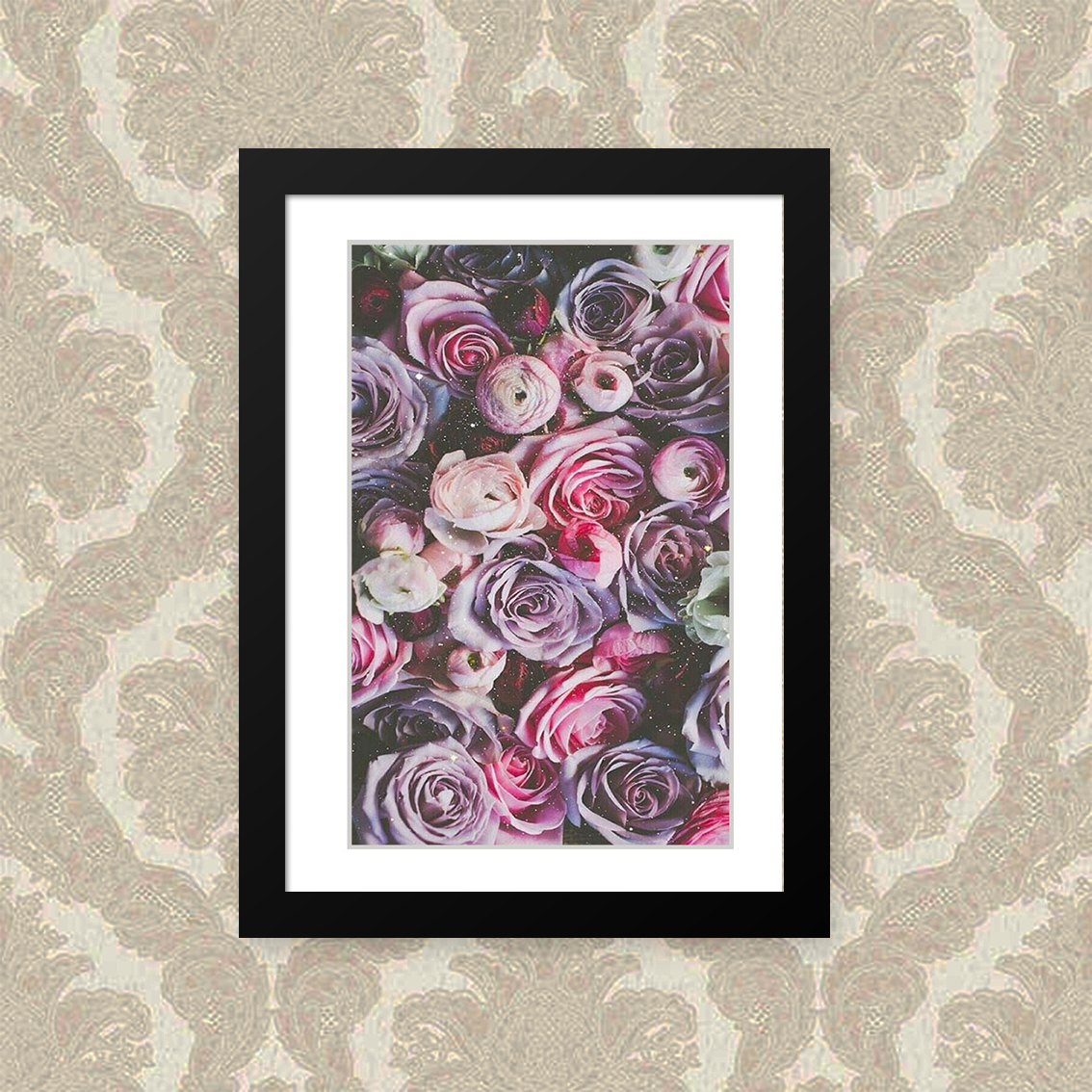 Quadro Flor Espaço 23X33