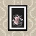 Quadro Flor Geometrica 23X33