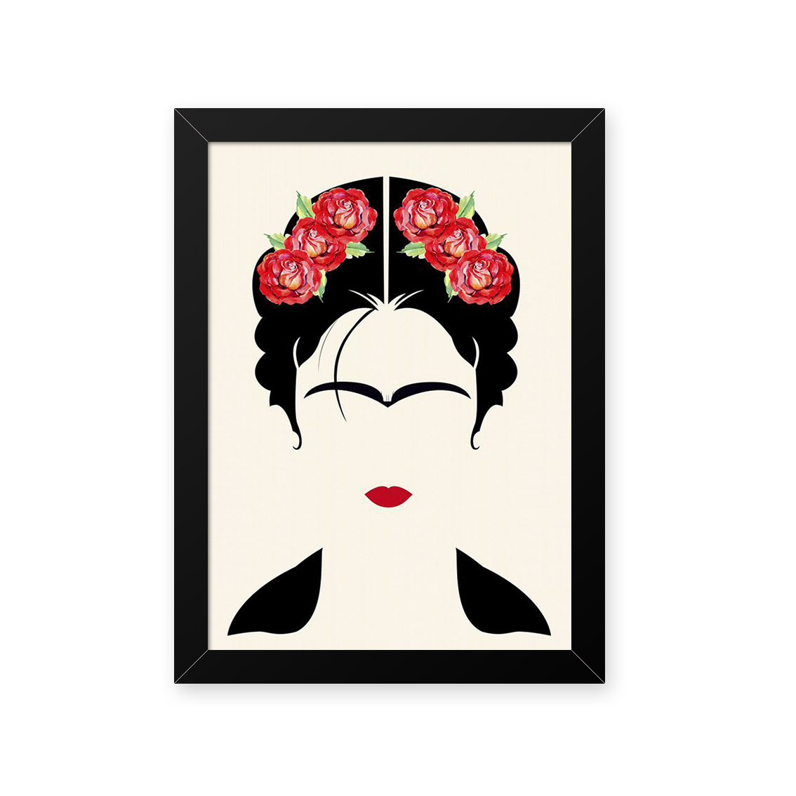 Quadro Frida Flor 23X33