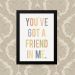 Quadro Friend 23X33