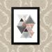 Quadro Geometrico Triangulo 23X33