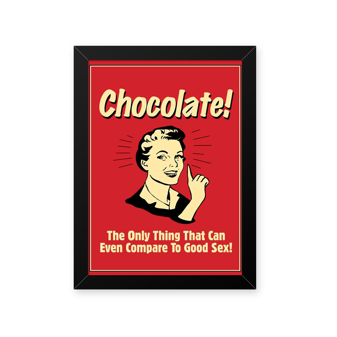 Quadro Girl Chocolate 23X33cm