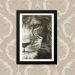 Quadro Leao Foco 23X33cm