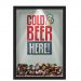 Quadro Led Porta Tampinhas Nerderia Led Cerveja Cold Beer Here