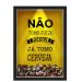 Quadro Led Porta Tampinhas Nerderia Led Cerveja Juizo