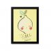 Quadro Limao Fofo 33X43cm