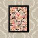 Quadro Love Vintage 23X33
